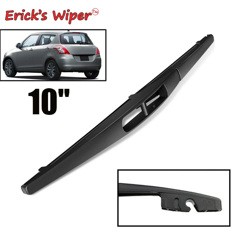 Erick&#39;s Wiper 10&quot; Rear Wiper Blade For Suzuki Swift Hatchback MK2&amp;3 2004 - 2017 - £11.30 GBP