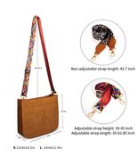 OSOCE Vegan Leather Crossbody Bags for Women, Trendy Hobo Handbag Crossb... - £25.48 GBP