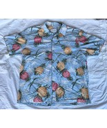 Hawaiian Style Shirt - Kalaheo - Coconut Print Pattern - Sz XL - £15.57 GBP