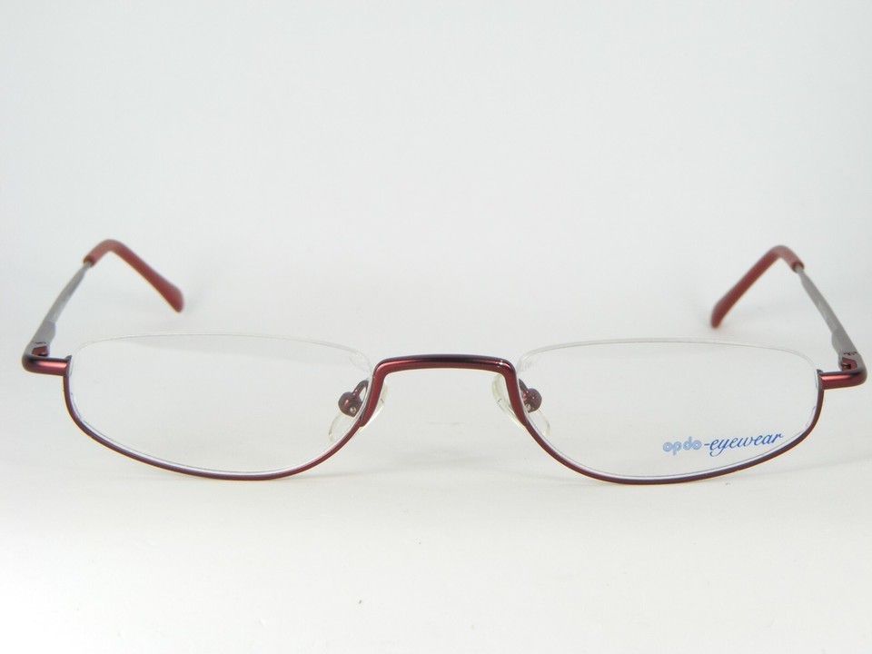 Opdo Eyewear 8126-4 BURGUNDY EYEGLASSES GLASSES METAL FRAME 47-23-148mm "READ" Item image 2