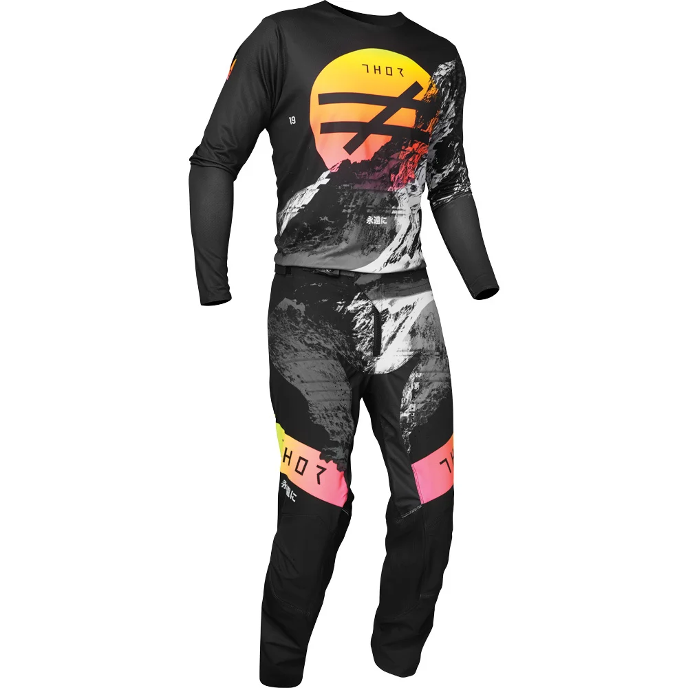 2023 fh motocross gear set 4 way stretch dirt bike jersey set atv motorcycle suit moto thumb200