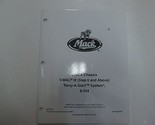 2004 Mack Camion Ch Cx Telaio V-Mac III Passo 6 Sopra Temp Un Inizio Sis... - $27.99