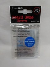 Lot Of (11) Ultra Pro Clear Board Game Sleeves 41 X 63 MM - £4.66 GBP