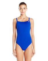 Adidas Women&#39;s Infinitex + Vortex Back One Piece Navy Swimsuit AWX8611 S... - $19.99