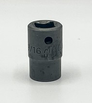 Mac Tools 1/2&quot; Drive, 12-Point SAE 9/16 Shallow Impact Socket VP182R - $16.40