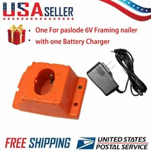 Battery Charger For Paslode 6V Framing Nailer Gun 902000 902200 B20720 N... - $49.99