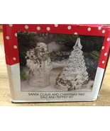 International Silver Company Christmas Tree and Santa Claus Salt and Pep... - $190.06 MXN