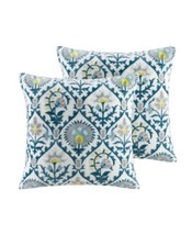 Jla Home Patterned 2-Pack Decorative Pillows, 18 x 18 – Ornamental - £27.36 GBP