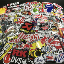 Lot Set of 120 Motorcycle Motocross Decals Stickers Racing ATV UTV Dirtbike - £16.52 GBP