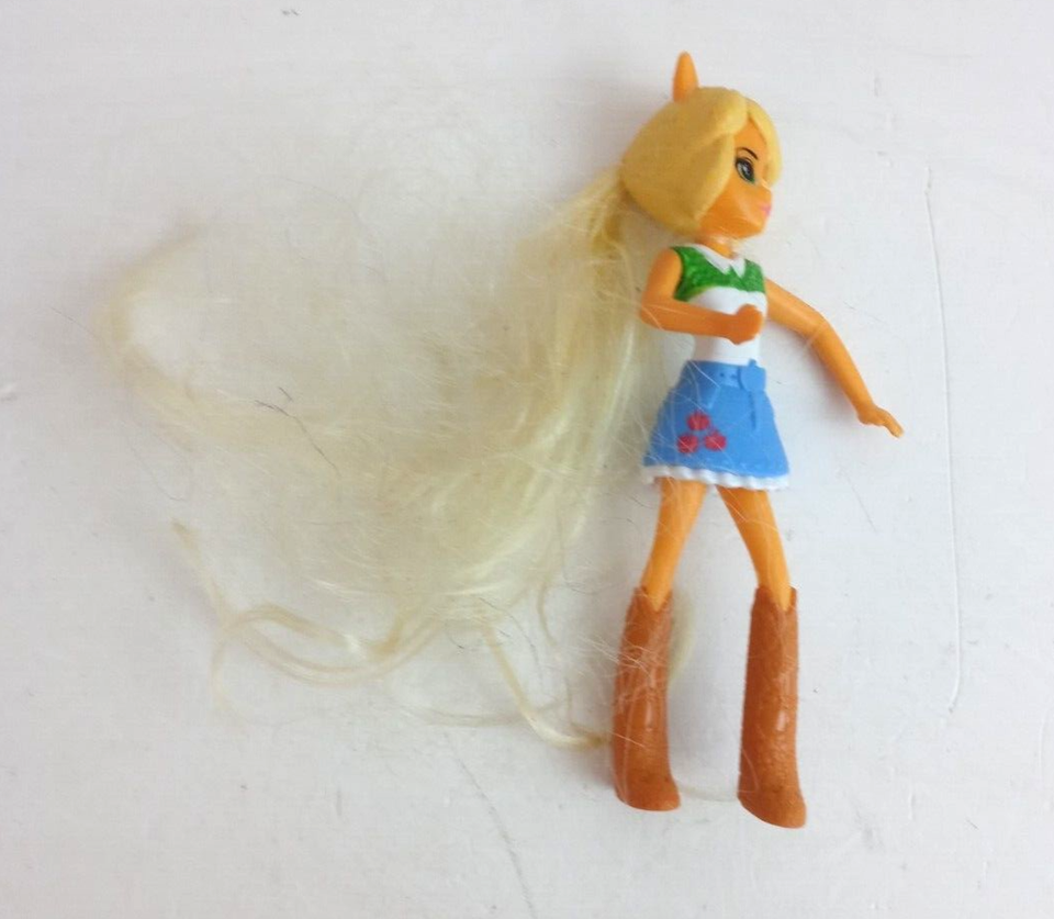 2015 My Little Pony Equestria Girls Apple Jack Doll McDonald&#39;s Toy - $3.91