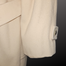 Mackintosh Long Cream Wool Coat Ladies Style 2108 Size 12 image 6