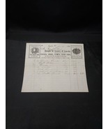 1866 Quimby &amp; Lincoln Billhead LYNDON VERMONT Stoves Sinks Pumps Copper ... - $18.52