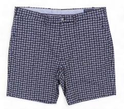 Polo Golf Ralph Lauren Shorts Men&#39;s 38 Blue Geometric Classic 9” Inseam ... - $29.67