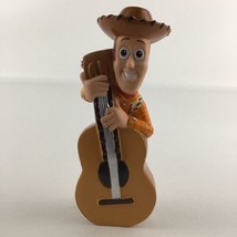 Disney Pixar Toy Story Sheriff Woody Figure Guitar Player Cowboy Toy Bat... - $14.80