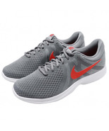 Authenticity Guarantee

Men&#39;s Nike Revolution 4 Cool Grey Habanero Red S... - $93.50