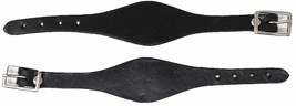Horse Western Saddle Fender Replacement Contoured Hobble Strap Black 52H... - $14.59
