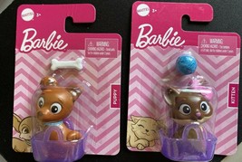 Barbie Doll Pets Puppy Dog Kitty Cat Kitten Animals Accessories Lot Of 2 - £11.79 GBP