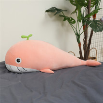 Soft Plush Toy Sea Animal Big Blue Whale Soft Toy Stuffed Animal Birthday gift 6 - £20.64 GBP