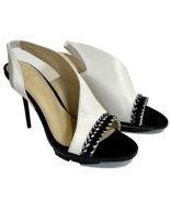 GX by Gwen Stefani Stiletto White Faux Leather Side Wrap Women&#39;s Shoes 8.5M - €16,30 EUR