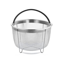 Cuisinox Stainless Steel 6 quart Steamer Basket with Silicone Handle for... - $39.99