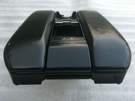BMW E38 OEM Front Center Console Black Leather Armrest - $67.24