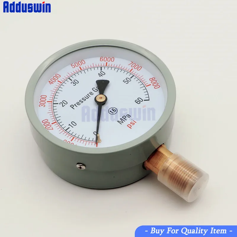 0-60MPA pressure gauge meter for S80H  injector nozzle tester,common rail inject - £114.84 GBP
