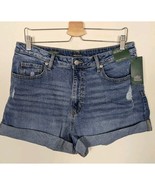 Wild Fable New Size 12 Super High Rise Rolled Cuff Jean Shorts 2.5in (#17) - $250.61 MXN