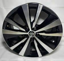 19” Nissan MACHINED BLACK ALTIMA OEM Wheels Rims 2019-2022 Factor 62785A - £191.39 GBP