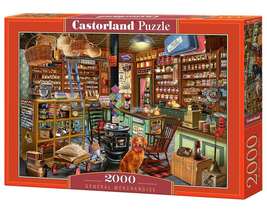 2000 Piece Jigsaw Puzzle, General Merchandise, old style American store, Adult P - £25.16 GBP