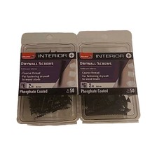 Bulldog Drywall Screws #6x2inch  Phosphate - 2 Boxes Of QTY 50 Each - $9.89