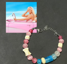 Creative Bracelet Barbie style, handmade beaded bracelet,Gifts for friends - £22.12 GBP