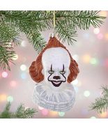SCARY CLOWN ORNAMENT 4.5&quot; Evil Pennywise It Cody Foster &amp; Co Christmas T... - $18.95