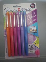 Paper Mate Flair Felt Tip Pens, Medium Point, Assorted, Special Edition Retro... - £11.39 GBP