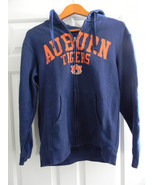 Heavy Mens Auburn Tigers Full Zipper Hoodie Size S - £21.21 GBP