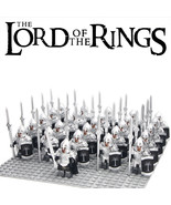 LOTR Gondor Soldiers Swords With Armor Army Set 21 Minifigures Lot - £21.71 GBP