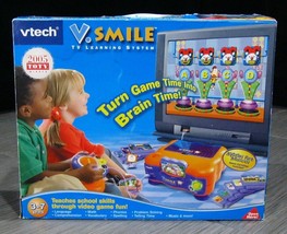 2005 TOTY vtech V.Smile Video Game LEARNING SYSTEM Console with Box Working - $149.99