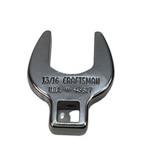 Craftsman Tools Chrome Crowfoot Wrench 3/8&quot; Drive 43627 13/16” VV SAE USA - £12.92 GBP