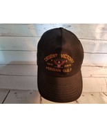 Desert Victory Persian Gulf 1991 Snapback Hat Cap Black Yellow 1-16-91- ... - $15.00