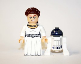 Princess Leia Throne Room with R2D2 droid Star Wars  Minifigure US Toy - £4.42 GBP