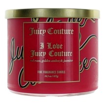 Juicy Couture 14.5 oz Soy Wax Blend 3 Wick Candle - I Love Juicy Couture - $43.49