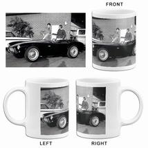 1964 Caroll Shelby & Steve McQueen & New Shelby Cobra - Photo Mug - $23.99+