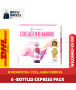 Kinohimitsu Collagen 5300mg | 6 Bottles | Collagen Beverage | Express Sh... - $67.99