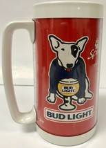 Thermo-Serv BUDLIGHT SPUDS MACKENZIE Vintage Beer Mug Retro Collect Drin... - £14.15 GBP