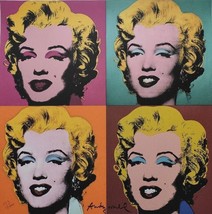 Andy Warhol Signed - Marilyn Monroe - CMOA Certificate - £119.10 GBP