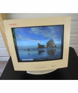 Vintage Compaq S710 CRT Monitor PC VGA Monitor Retro Gaming - $2,593.66 MXN
