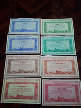 Lot 8 Bond Federal fund for loans to rapid development of economy 100-500000 - $11.97