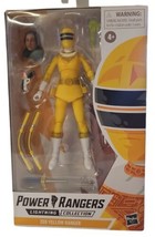 Power Rangers Lightning Collection Zeo Yellow Ranger 6&quot; Action Figure Hasbro NIB - £12.65 GBP