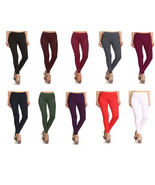 Solid Color Seamless Basic Stretch Soft Womens Leggings (One Size) - $19.14 CAD