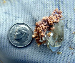 Barite Crystal Blade Cluster Warihuyn, Huanuco Department, Peru 7 with Tags - $44.44