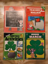 Monthly Activity Books Teacher&#39;s Mailbox Helpful Idea Paperback Homeschool Set-4 - £20.71 GBP